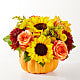 Golden Gourd Pumpkin Bouquet